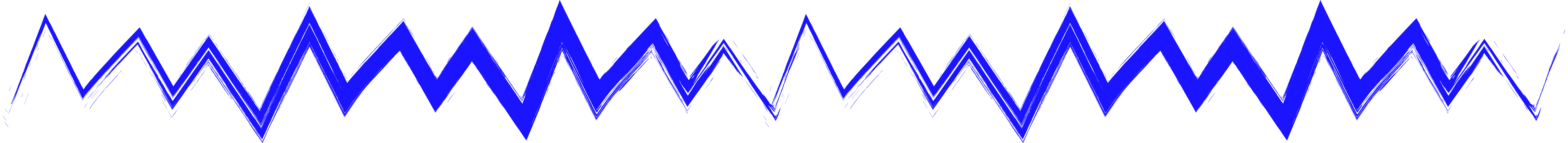 Sektionsdelande mönster i blå färg
